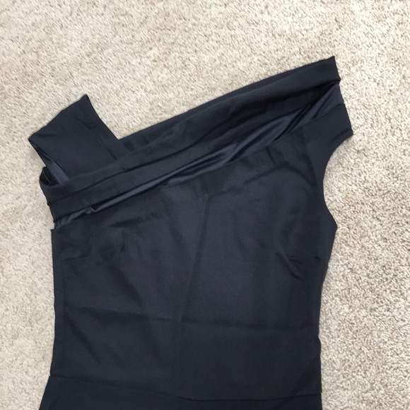 NWT! REISS size 4 black perla off shoulder jumpsuit - Picture 6 of 15